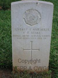 Dar Es Salaam War Cemetery - Mars, C E